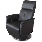 XORA tv-fotelj, črna tekstil | Shoptok.si