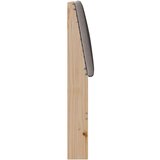  Tapecirani uzglavlje Sivo-smeđa 160 cm Čvrsto borovo drvo | shoptok.hr
