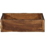  Pladnji 4 kosi 31x29x10 cm Trd les Pridobljen | Shoptok.si