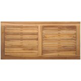  Klupa Smeđa i tamno siva 110 x 66 x 76 cm Čvrsto teak drvo | shoptok.hr