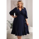 Karko Woman's Dress SA853 Navy Blue Cijene