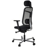 MID.YOU Pisarniški Stol Bicolore High, Črna | Shoptok.si