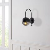 Opviq Zidna lampa E27 Grlo, Crno-siva | Eponuda.ba