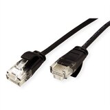 Roline Secomp UTP Data Center PatchCord Cat6A, Slim, LSOH, crni 0.3m Cene