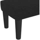  Klupa crna 100x30x30 cm od tkanine | shoptok.hr