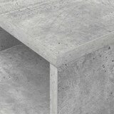  Konačna Stolić 2 pcs Betonski sivi 30,5 x 30 x 45 cm | shoptok.hr