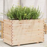 Maison Chic Vrtno cvetlično korito - Cvetlični Lonec 110x60x72 cm trdna borovina, (21789282) | Shoptok.si