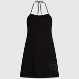 Karl Lagerfeld Kratke obleke Vestidos Mujer Modèle Ikon Rhinestone Beach Dres Črna Cene