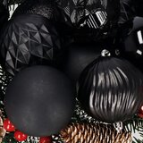  Set Božićnih Ukrasa - Kuglice za Božićno Drvce, 8 cm, 30 komada | shoptok.hr