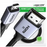Ugreen MICRO HDMI KABEL 8K 2M ZA TV MONITOR PRENOSNI RAČUNALNIK FAST, (5000334574) Cene
