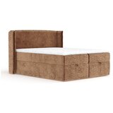 Maison de Rêve Oranžna boxspring postelja s prostorom za shranjevanje 200x200 cm Passion – Cene