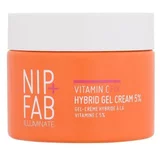NIP+FAB Illuminate Vitamin C Fix Hybrid Gel Cream 5% dnevna krema za lice 50 ml za ženske