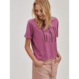 GAP T-shirt crop with logo - Women's | Shoptok.si