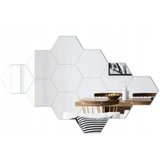 Tutumi Ukrasno ogledalo Hexagon šesterokutni komp 8 kom | shoptok.hr