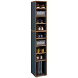 MID.YOU Regal Za Čevlje Salia, Antracit, Barva Hrasta | Shoptok.si