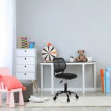 MID.YOU Otroški Vrtljivi Stol Kid Qb, Črna | Shoptok.si