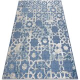 RugsX Preproge Preproga Strukturni SOLE D3881 Ornament - Plošča 200x290 cm Modra | Shoptok.si