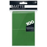 Ultra PRO Matte Standard Desk Protector Sleeves 100 - Green | Eponuda.com