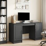  Stol Crna 142,5 x 50 x 75 cm Konstruirano drvo | shoptok.hr