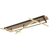Globo LED stropna svjetiljka Beatrix (48 W, Topla bijela, Crna, D x Š x V: 1.000 x 605 x 115 mm) Cijene
