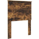  Vzglavje z vzglavjem Dimljeni oreh 75 cm Konstruiran les, (5000110376) | Shoptok.si