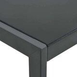 In Ležalnik 2 kosa z mizico tekstil in jeklo | Shoptok.si