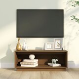 Furnova TV omarica medeno rjava 90x35x35 cm trdna borovina, (21922498) Cene