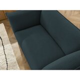 Bobochic Paris Temno modra sedežna garnitura iz rebrastega žameta 170 cm Giorgia – | Shoptok.si