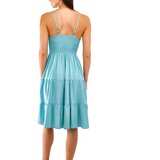 Gemre Blue flared dress Fiorentini | shoptok.hr