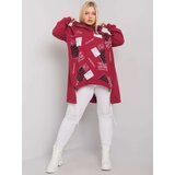 RELEVANCE Sweatshirt-RV-BL-7217.79P-burgundy | Shoptok.si