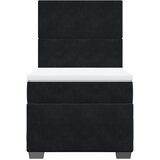 Box spring krevet s madracem crni 80 x 200 cm baršunasti | shoptok.hr