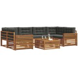  Set vanjskih sofa 7 kom. Prirodna i antracit | shoptok.hr