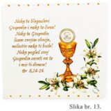  Drvene slike za Prvopričesnike: Unikatni poklon s rukom pisanim duhovnim porukama - 13. - 15722 Cijene