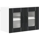  Zidni stakleni ormarić LUCCA 2 pcs Crna 60 x 31 x 40 cm | Eponuda.ba