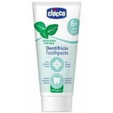 Chicco Toothpaste Mild Mint otroška zobna pasta s fluoridom 6 y+ 50 ml