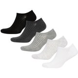 Defacto Men's 5-Piece Cotton Sneaker Socks Cene