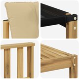  Set vanjskih sofa 8 kom. Bijela i bež | shoptok.hr