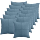  Presvlaka za jastuk 12 pcs ALMELO Plava 40 x 40 cm Kord | shoptok.hr