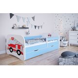 HAPPYKIDS OTROKA POSTELJA DREAMY GASILEC (VE BARV IN DIMENZIJ)-Modra-80x180 Cene