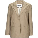 Only ONLMOLLY L/S OVS CHECK BLAZER TLR Bež Cijene