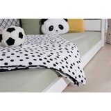 MID.YOU Nizka Postelja Soccer, Bela, Pravi Les, 90x200cm | Shoptok.si