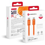  USB C na USB C kabel Forcell F-Energy QC4.0 PD 5A 100W 120 cm ACYH23 narančasti Cijene