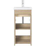  Kupaonski umivaonik s sudoperom Hrast sonoma 42 x 40 x 84,5 cm | shoptok.hr