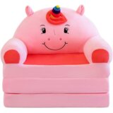 BABYLINE Foteljica za decu Jednorog B05, Roze Cene