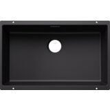 Blanco sudoper SUBLINE 700-U SILGRANIT bez InFino pribora - CRNA | shoptok.hr