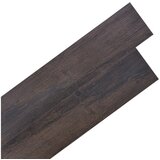  Samolepilne talne plošče pvc 5,02 m² 2 mm temno rjave Cene