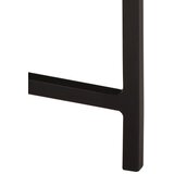  Stolić za kavu 35 x 35 x 45 cm od masivnog drva manga i željeza | shoptok.hr