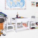  Dječji stolić s 2 stolice bijeli MDF | shoptok.hr