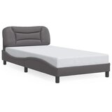  Okvir kreveta s LED-om bez madraca Hvar sivi 100 x 200 cm | shoptok.hr