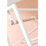 YES EVERYDAY Bel/v naravni barvi jeklen obešalnik 63x180 cm Haldor – | Shoptok.si